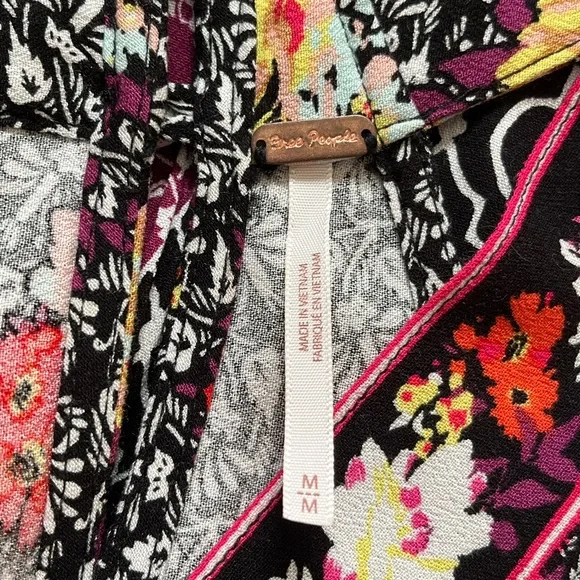 FREE PEOPLE Dream Darlin Printed Racerback Top - Picture 12 of 13